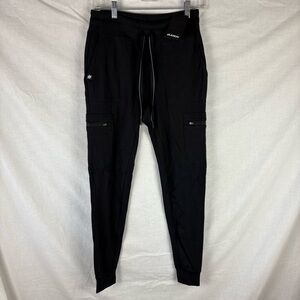 NWT Jaanuu Skinny Black Ultra Soft Scrub Jogger